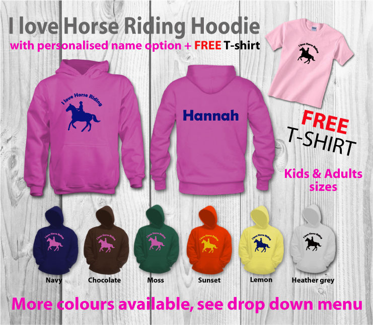 Horse Riding hoodie